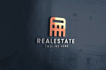 Homes and Real Estate Pro Logo Template Screenshot 1