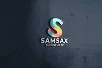 Samsax Letter S Pro Logo Template Screenshot 1