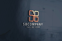 SB Company Letter S and B Pro Logo Template Screenshot 1