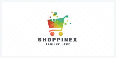 Shoppinex Pro Logo Template 