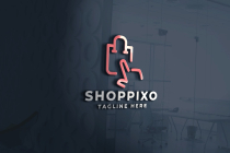 Shoppixo Marketing Pro Logo Template Screenshot 1