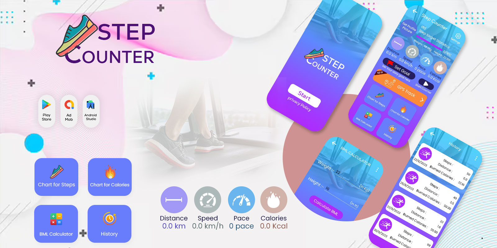 More information about "Step Counter - Pedometer - Android"
