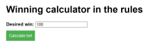 Roulette And  Blackjack Calculator Screenshot 2