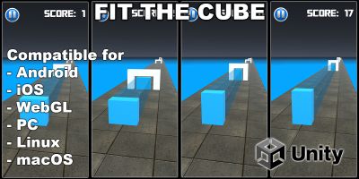 Fit The Cube - Endless Unity Game