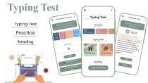 Typing Speed Test - Android Source Code Screenshot 1