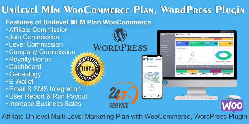 WooCommerce Unilevel MLM Plan