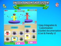Unlock Random Shop System - Unity Plugin Screenshot 1