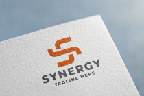 Synergy Business Letter S Pro Logo Template Screenshot 2