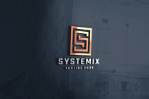 Systemix Letter S Pro Logo Template Screenshot 1