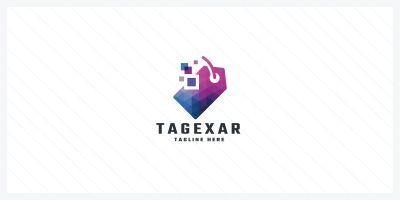Tagexar Shopping Pro Logo Template