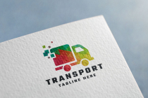 Transport Pro Logo Template Screenshot 2