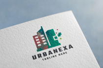 Urbanexa Pro Logo Template Screenshot 2