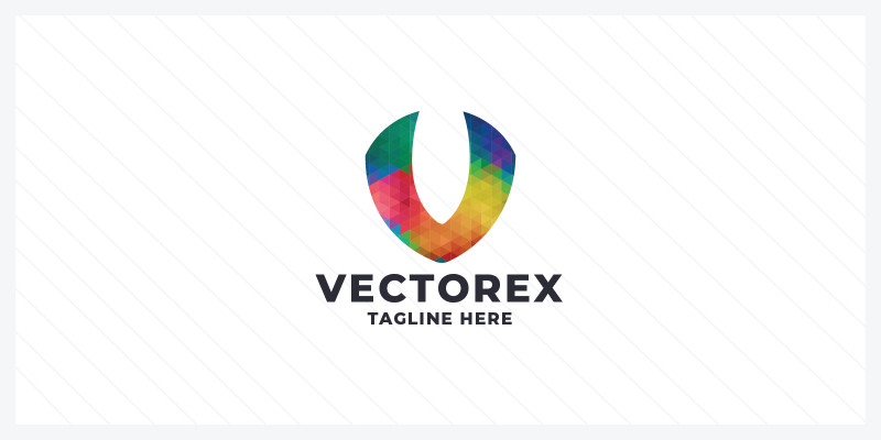 Vextorex Letter V Pro Logo Template