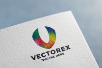 Vextorex Letter V Pro Logo Template Screenshot 2