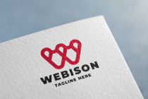 Webison Letter W Pro Logo Template Screenshot 3