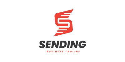 Sending - Letter S Logo Template