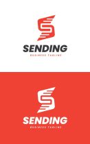 Sending - Letter S Logo Template Screenshot 3