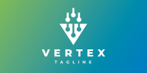 Vertex - Letter V Logo Template Screenshot 2