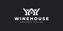 Wine House - Letter W Logo Template Screenshot 2