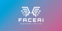 Face AI Logo Template Screenshot 2