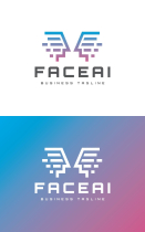 Face AI Logo Template Screenshot 3