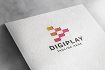Digital Media Tech Play Logo Screenshot 1