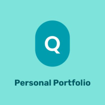 Qfolio - Personal Portfolio HTML Template Screenshot 3