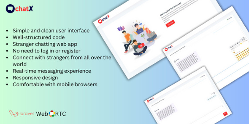 ChatX - Anonymous Chat Application