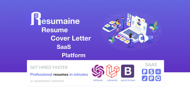 Resumaine - AI Resume and Cover Letters Platform