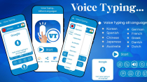 Voice Typing  All Languages - Android Source Code Screenshot 1