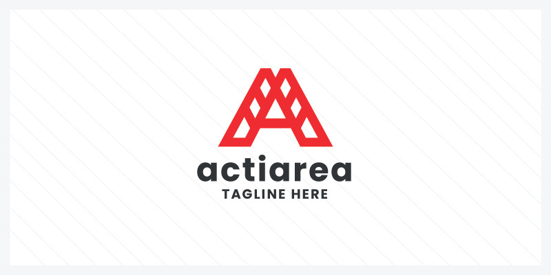 Activate Area Letter A Logo