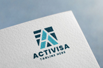 Activisa Letter A Logo Screenshot 3