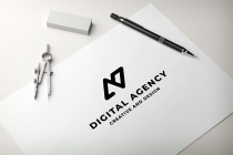 Digital Agency Pro Vector Logo Template Screenshot 1