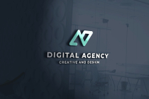 Digital Agency Pro Vector Logo Template Screenshot 2