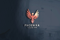 Phoenixa Bird Vector Logo Temp Screenshot 1