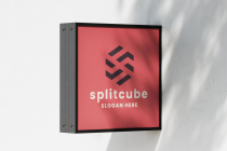 Split Cube Letter S Logo Screenshot 3