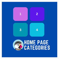 Home Page Categories For PrestaShop