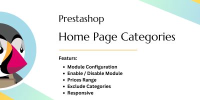 Home Page Categories For PrestaShop