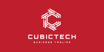 Cubictech - Letter C Logo Template Screenshot 2