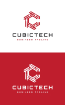 Cubictech - Letter C Logo Template Screenshot 3