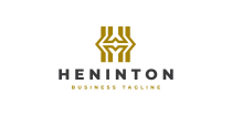 Heninton - Letter H Logo Template Screenshot 1
