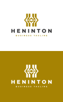 Heninton - Letter H Logo Template Screenshot 3