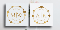 Wedding Heart Logo Templates  Screenshot 1