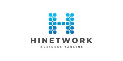 Hinetwork - Letter H Logo Template