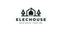 Electric House Logo Template Screenshot 1