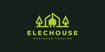 Electric House Logo Template Screenshot 2