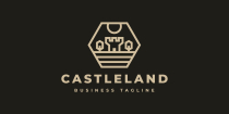 Castle Island Logo Template Screenshot 2