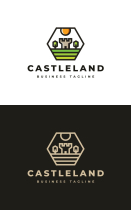 Castle Island Logo Template Screenshot 3