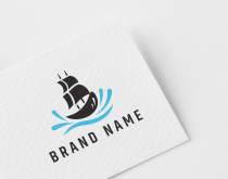 Black Boat Logo Screenshot 1