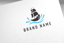Black Boat Logo Screenshot 2